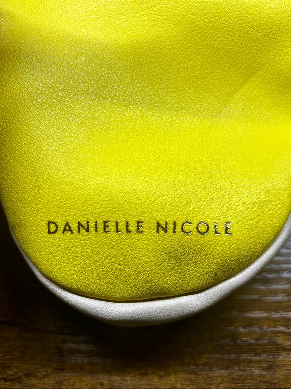 Disney x Danielle Nicole Tinker Bell Yellow Pom-Pom Crossbody Bag - Picture 6 of 6